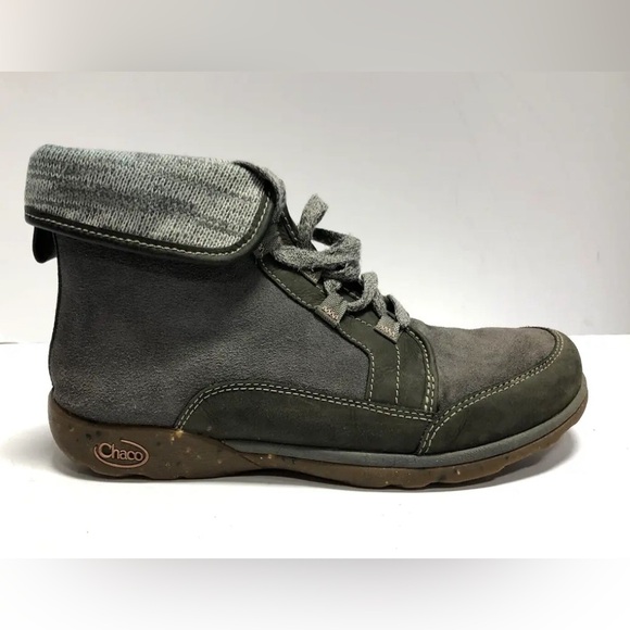 Chaco Womens Barbary Waterproof Boot Gray Size 9M - Picture 1 of 7